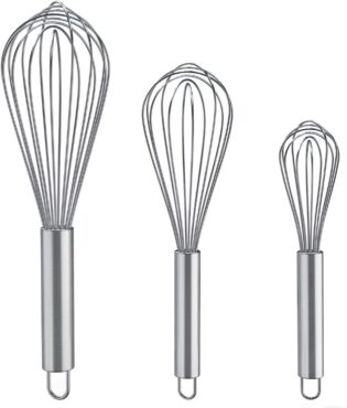 Enhanced Balloon Wire Whisk Set