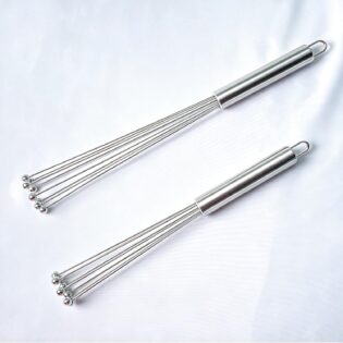 Metal Stainless Steel Whisk for Cooking and Egg Mixing